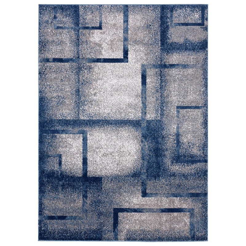 Modern Geometric Shapes 2283 Area Rug