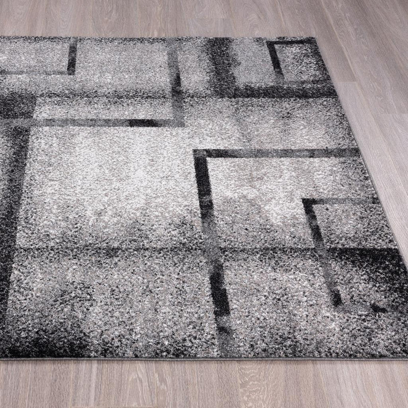 Modern Geometric Shapes 2283 Area Rug