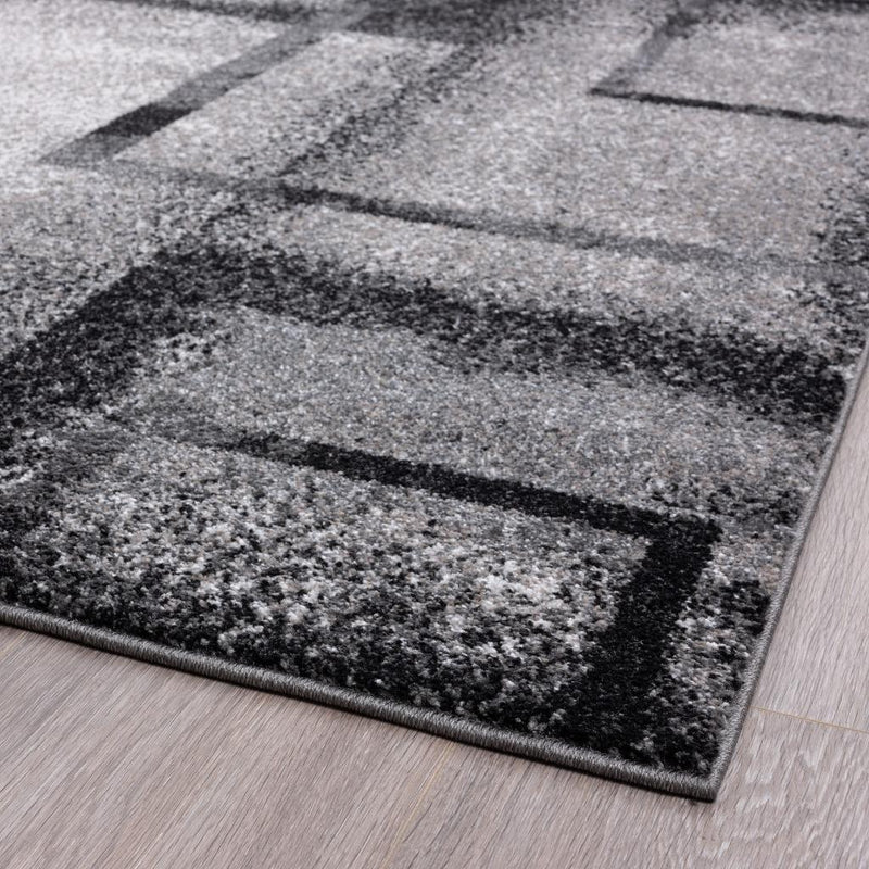 Modern Geometric Shapes 2283 Area Rug