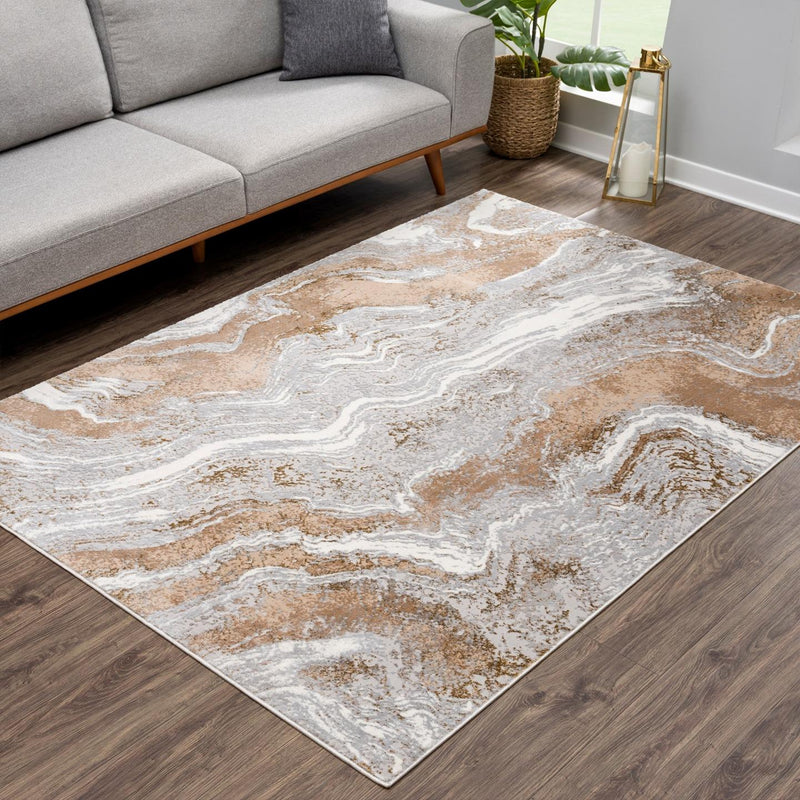 Marble 484 Abstract Area Rug