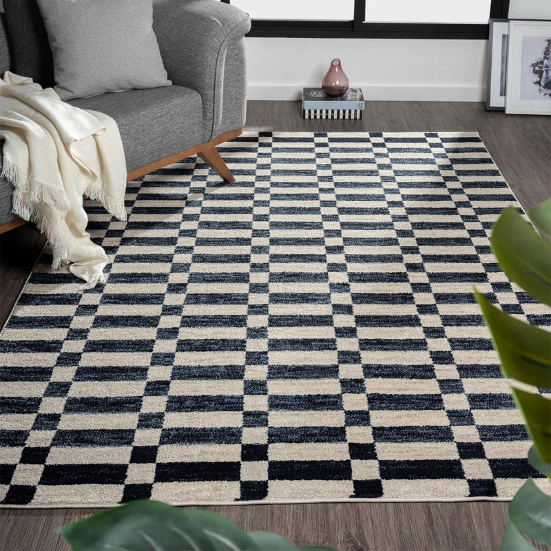 Luxe Weavers 9150 Modern Geometric Area Rug