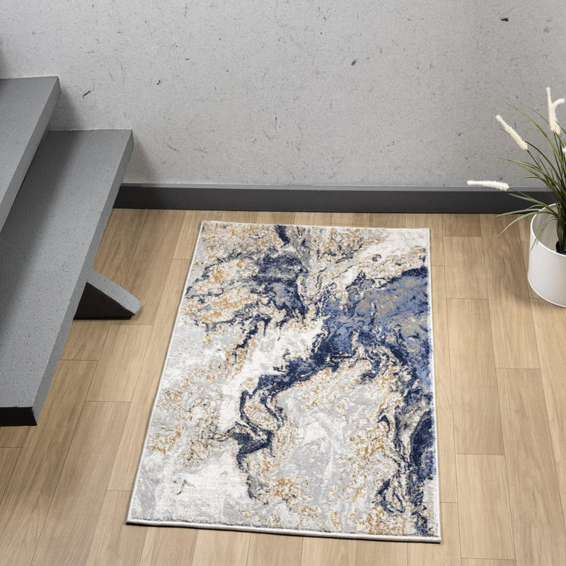 Marble Abstract 488 Area Rug