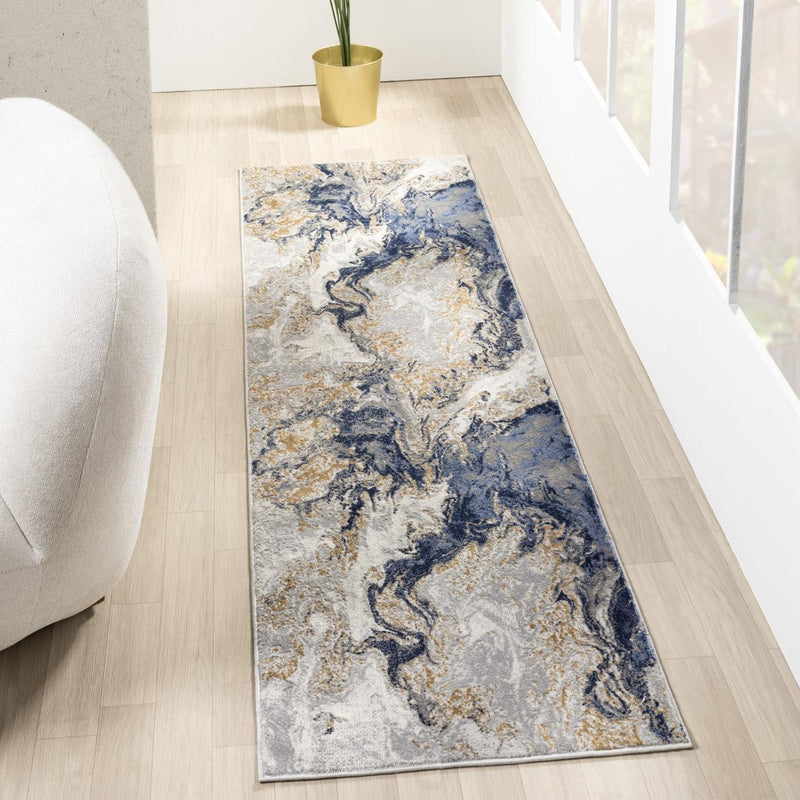 Marble Abstract 488 Area Rug