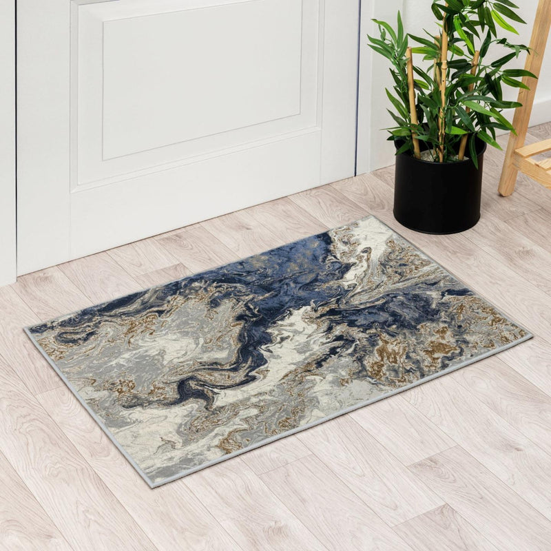 Marble Abstract 488 Area Rug