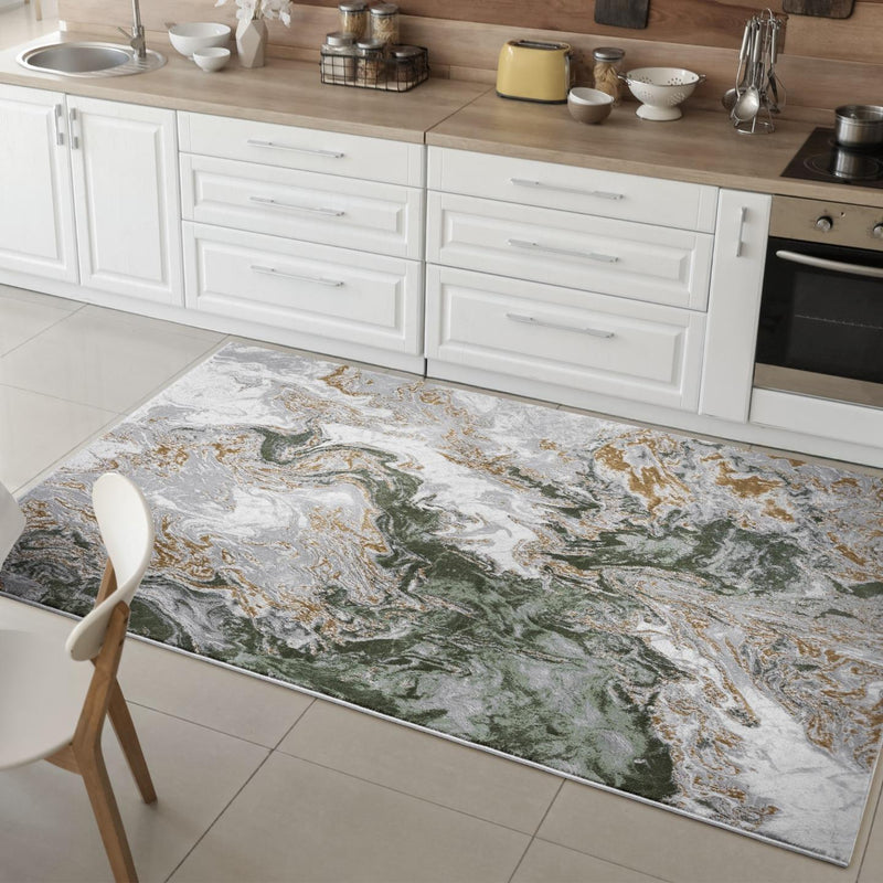 Marble Abstract 488 Area Rug