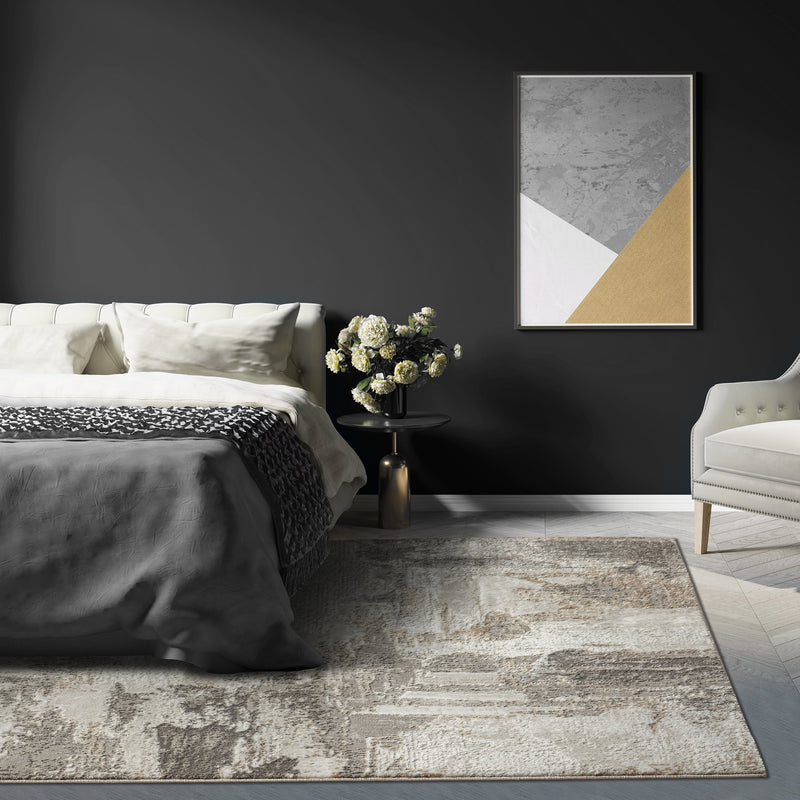 Camellia 1660 Distressed Abstract Area Rug