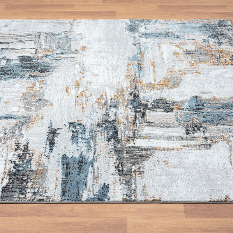 Camellia 1660 Distressed Abstract Area Rug