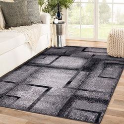 Modern Geometric Shapes 2283 Area Rug