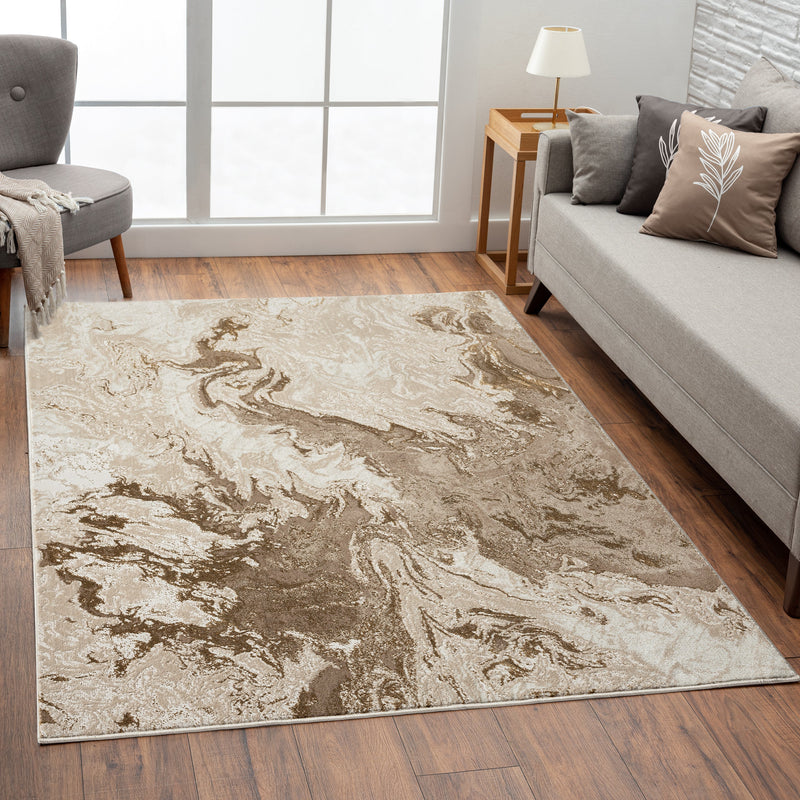 Marble Abstract 488 Area Rug