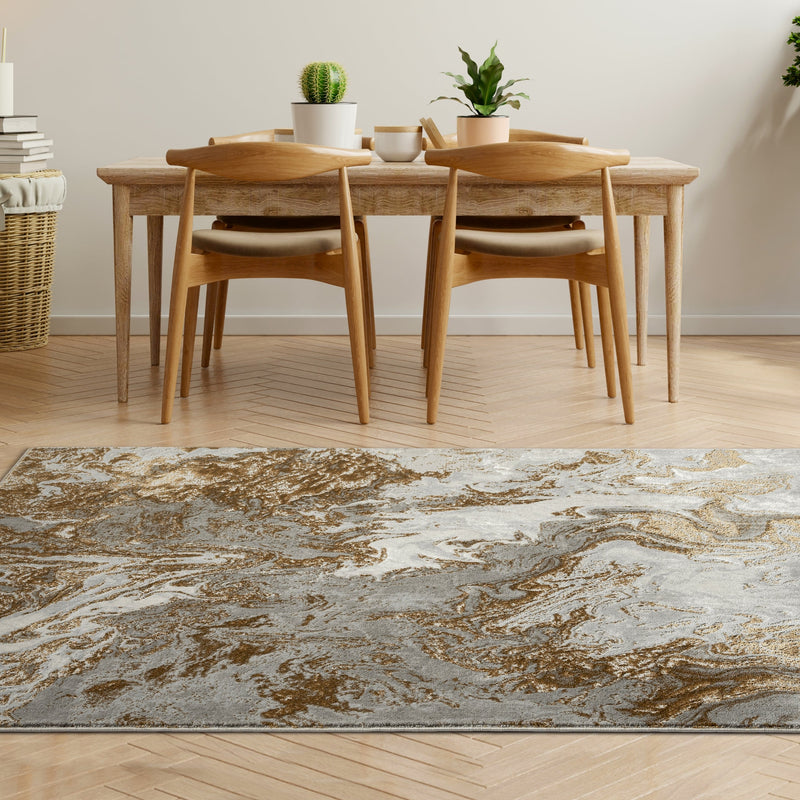 Marble Abstract 488 Area Rug