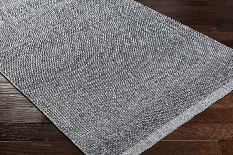 Yong Hand Loomed Gray Indoor & Outdoor Rug - Clearance