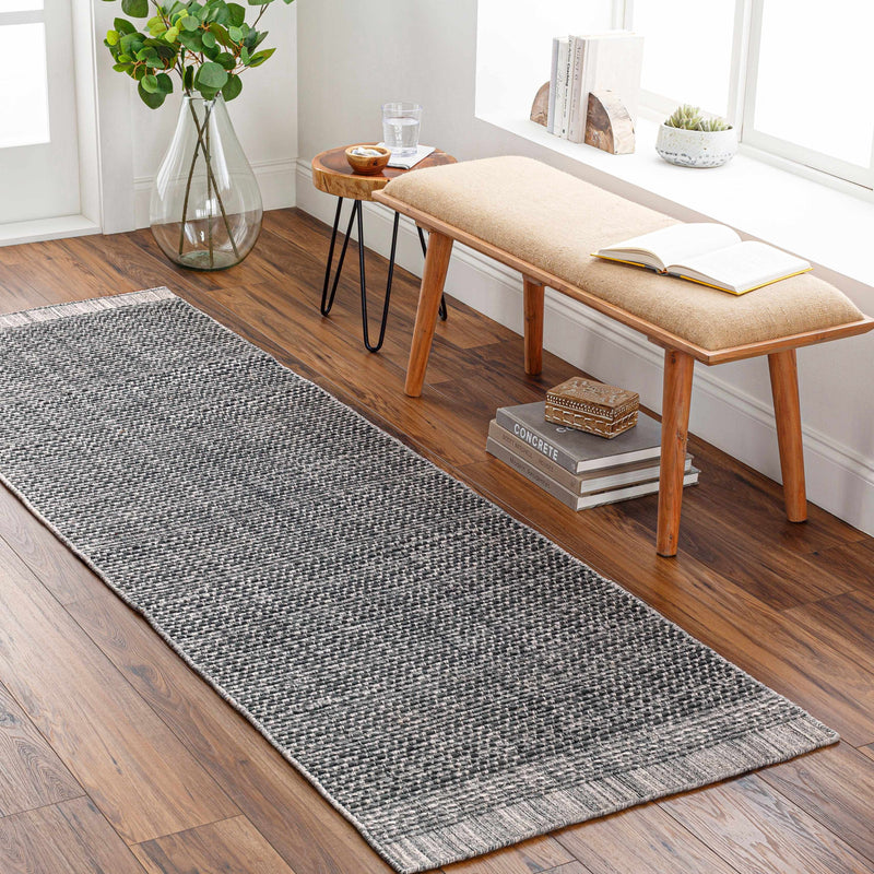 Yong Hand Loomed Gray Indoor & Outdoor Rug - Clearance