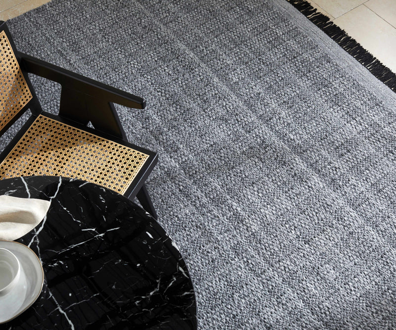 Dark Gray Anane Area Rug