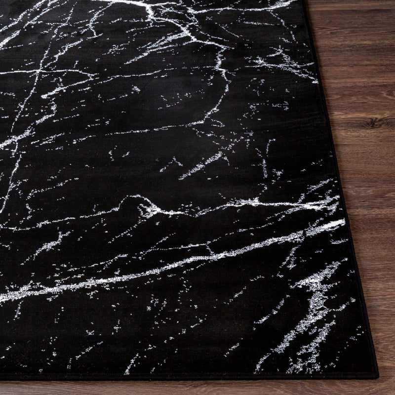 Sefton Black Marble Rug